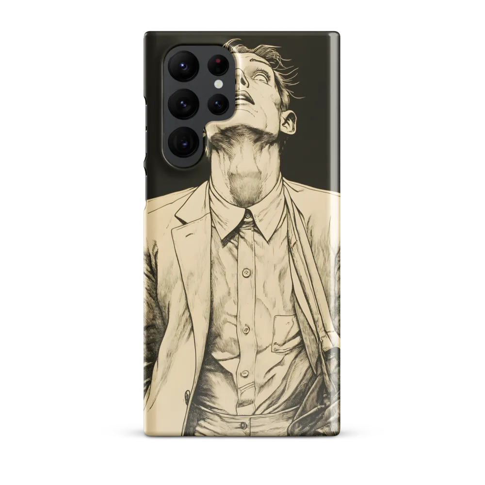 Desperate Gaze | Phone Case |  S22 Ultra | Snap Case | Glossy