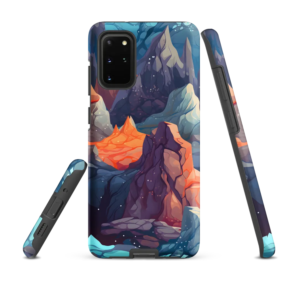 Mystical Peaks of Imagination | Phone Case |  S20 Plus | Tough Case | Matte