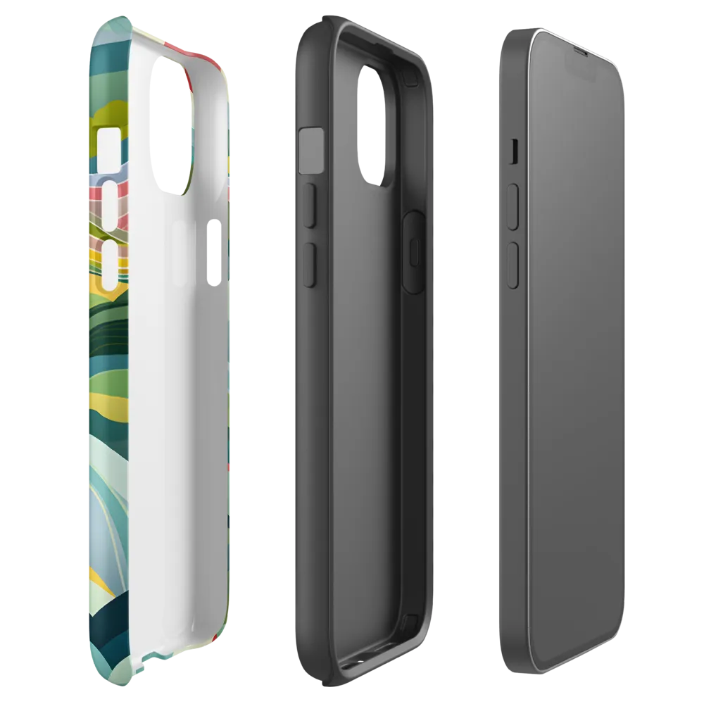 Waves of Serenity | Phone Case |  14 Plus | Tough Case | Matte