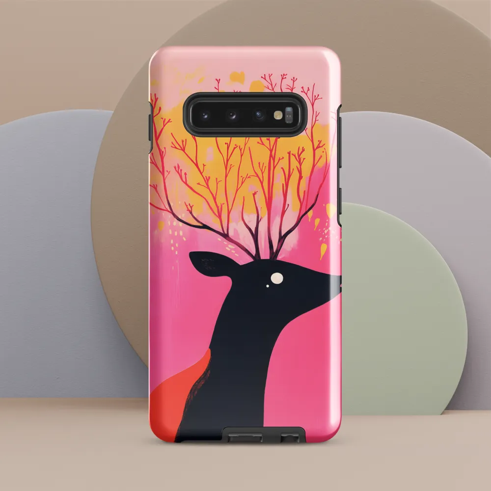 Whimsical Forest Guardian | Phone Case |  S10 Plus | Tough Case | Glossy