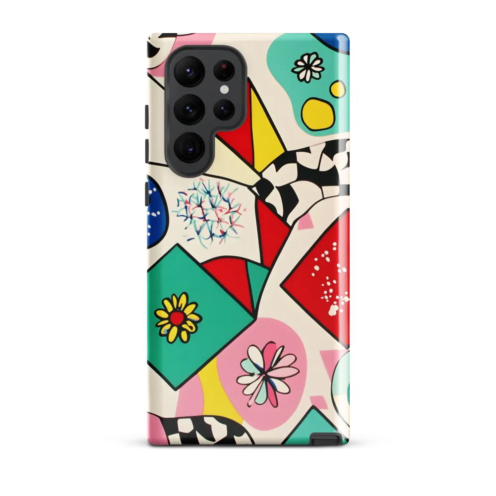 Joyful Geometry: A Playful Dance of Shapes and Colors