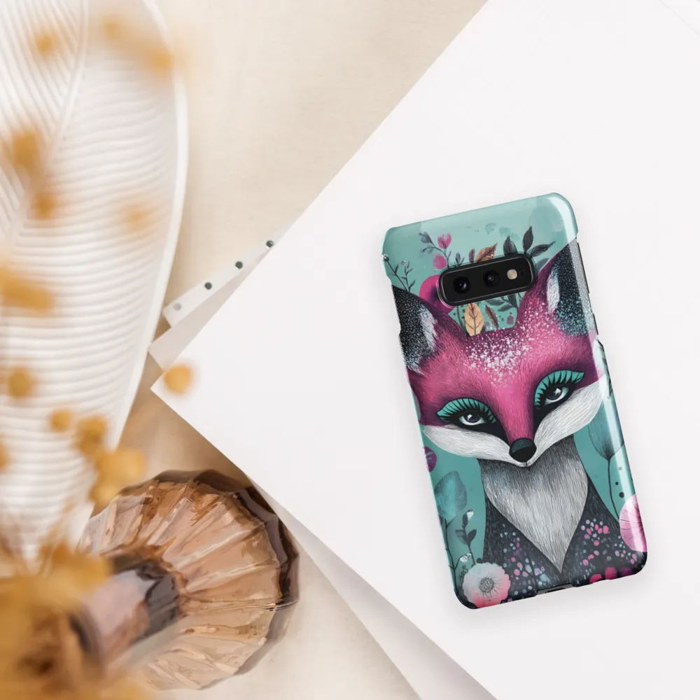 Whimsical Fox Among Blossoms