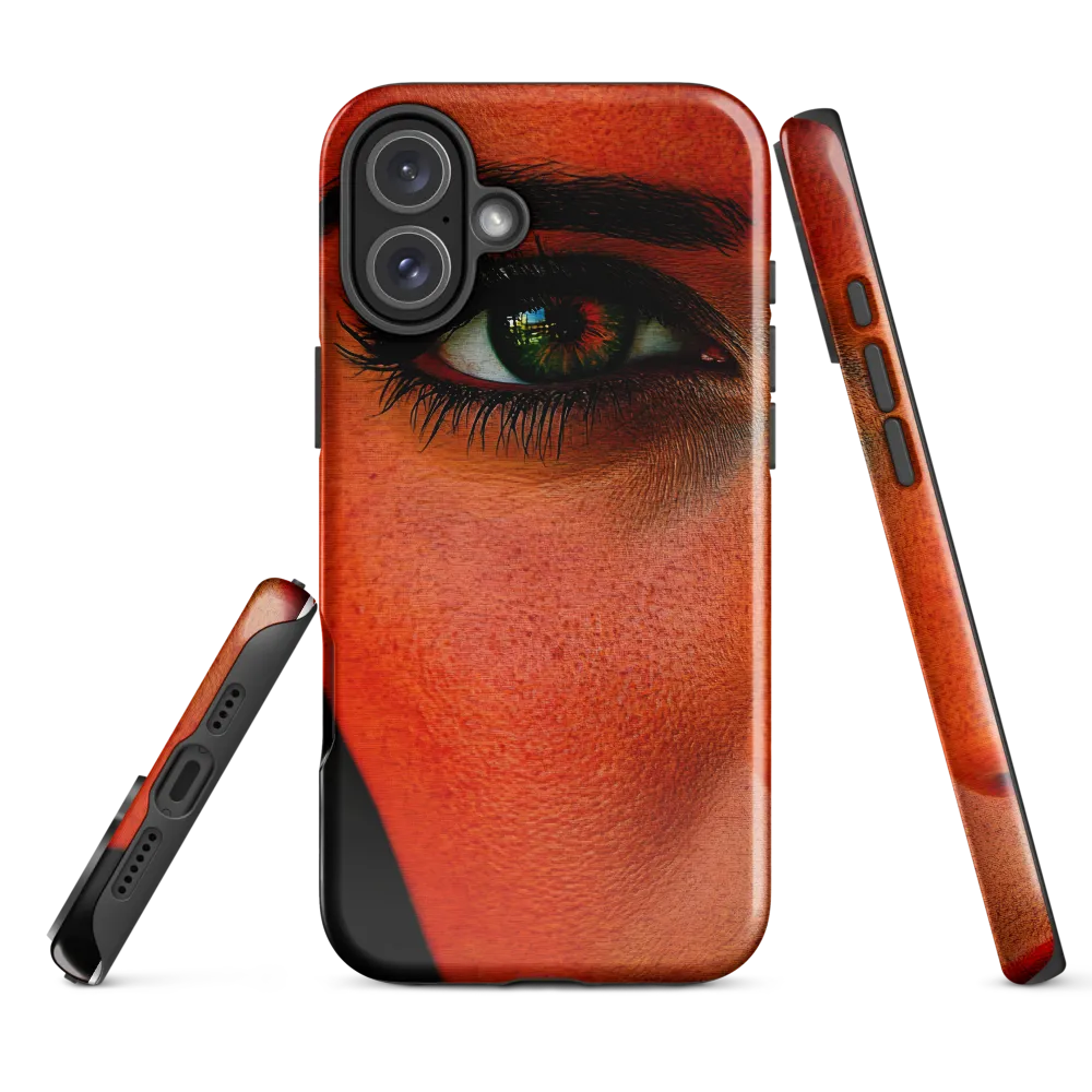 Gaze of Intensity | Phone Case |  16 Plus | Tough Case | Glossy