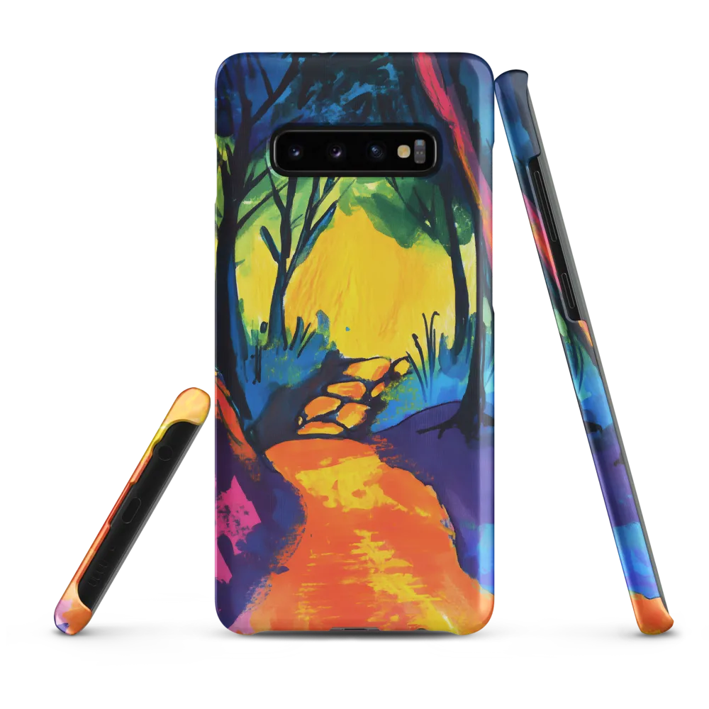 Path Through a Vibrant Forest