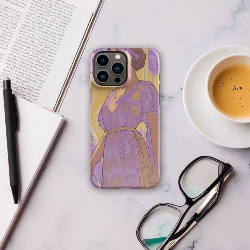 Elegance in Floral Harmony | Phone Case |  13 Pro Max | Snap Case | Glossy