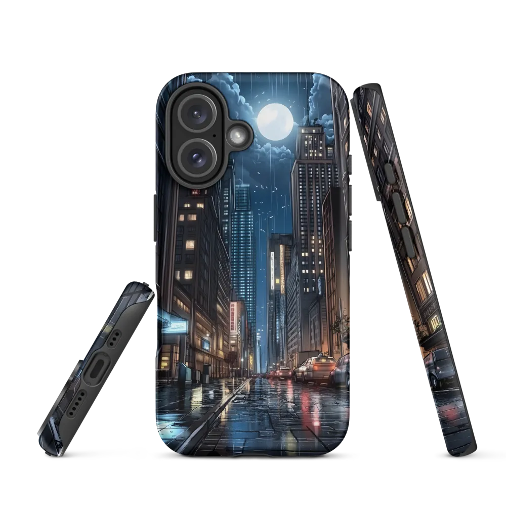 Moonlit Urban Serenity | Phone Case