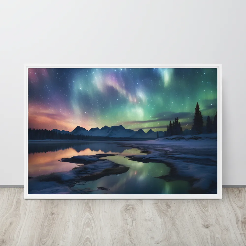 Ethereal Aurora: A Night Under the Stars