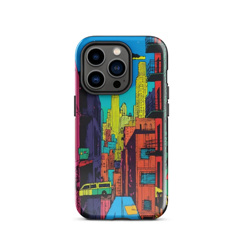 Urban Vibrance: A Pop Art Cityscape