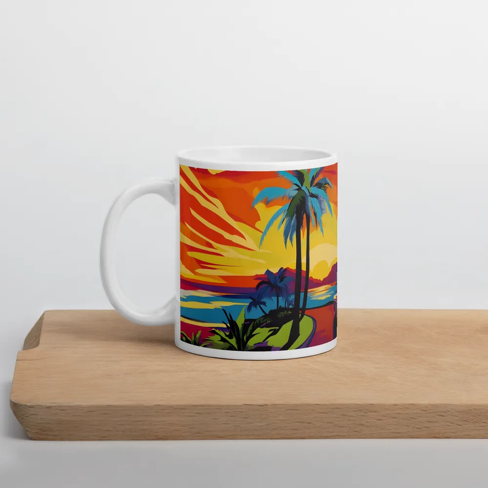 Sunset Drive | Mugs | Multiple Sizes & Colors