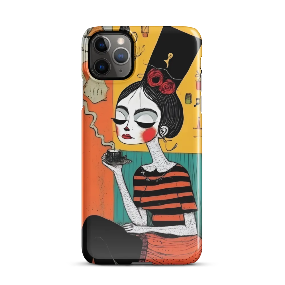 Sipping Serene | Phone Case |  11 Pro Max | Snap Case | Glossy