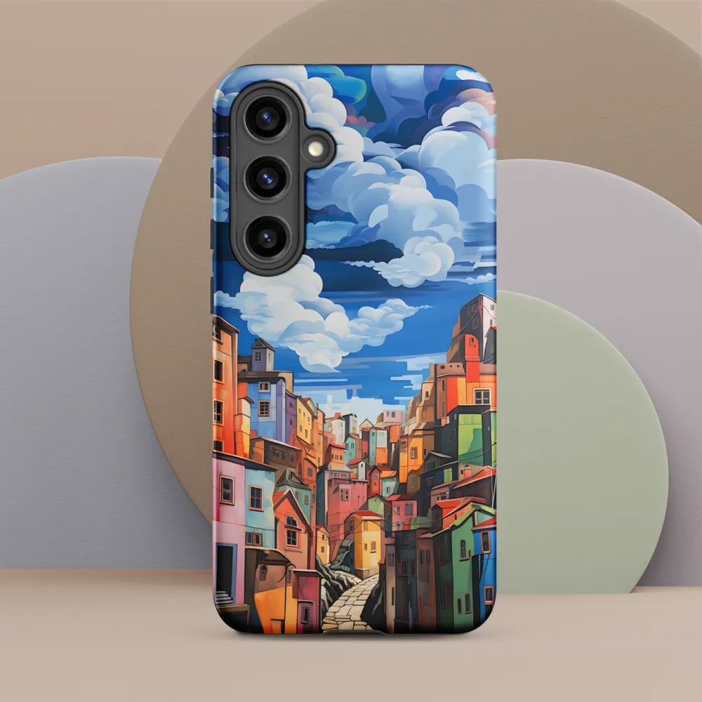 Whimsical Heights: A Vibrant Cityscape