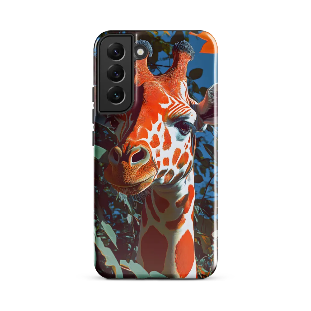 Giraffe in the Lush Canopy