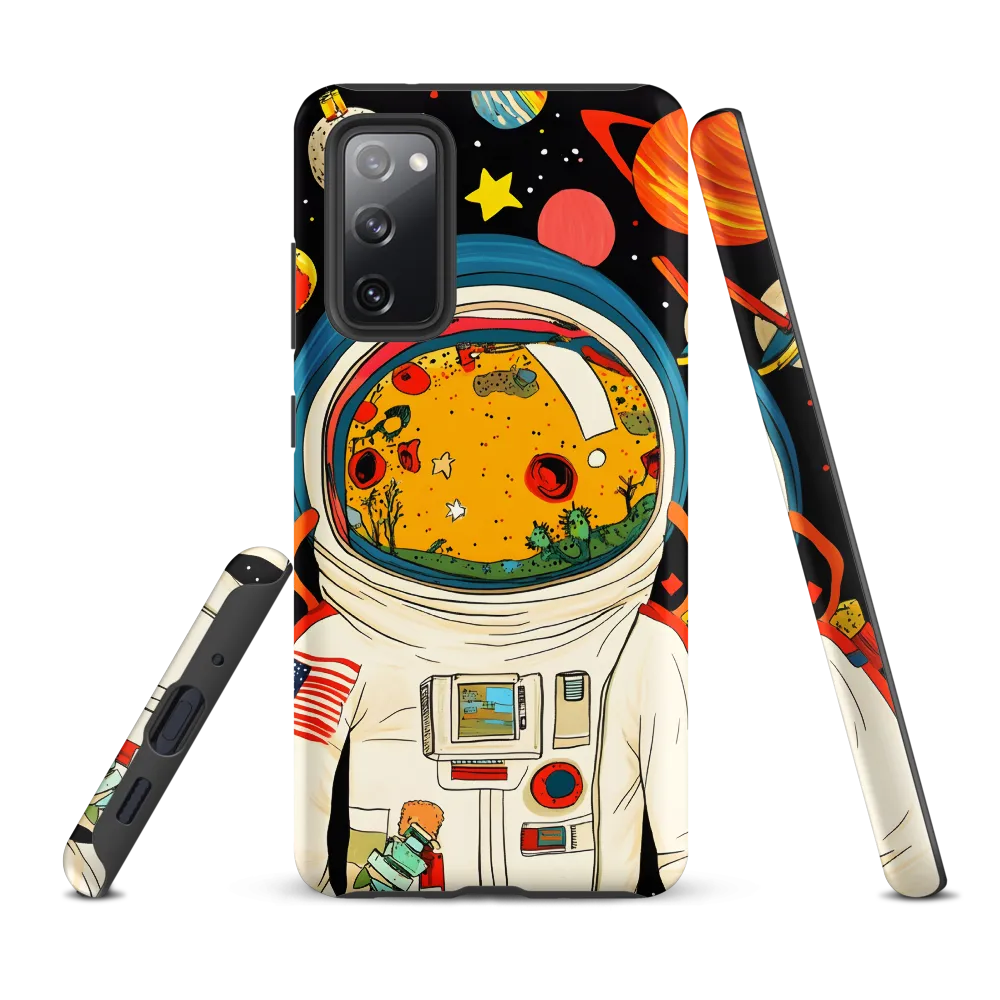 Cosmic Curiosity: Journey Within the Helmet