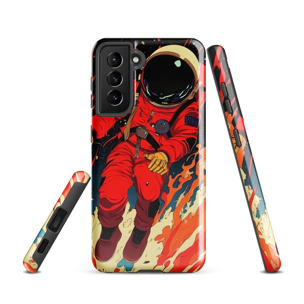 Cosmic Descent of the Astronaut
