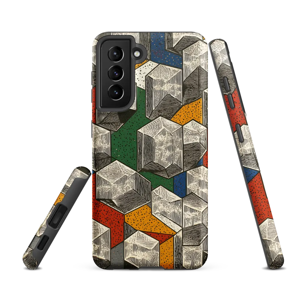 Cubic Dynamics | Phone Case |  S21 FE | Tough Case | Matte