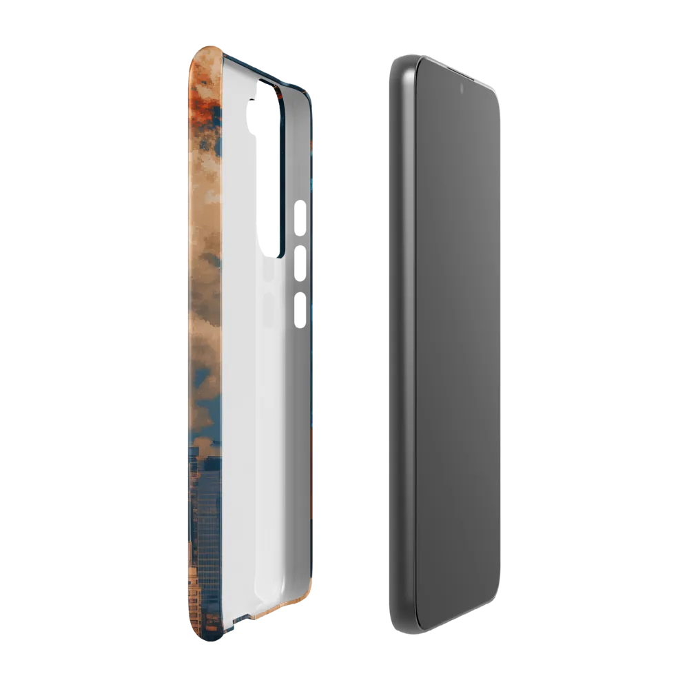 Cosmic Curiosity: A Glimpse into the Future | Phone Case |  S22 Plus | Snap Case | Matte