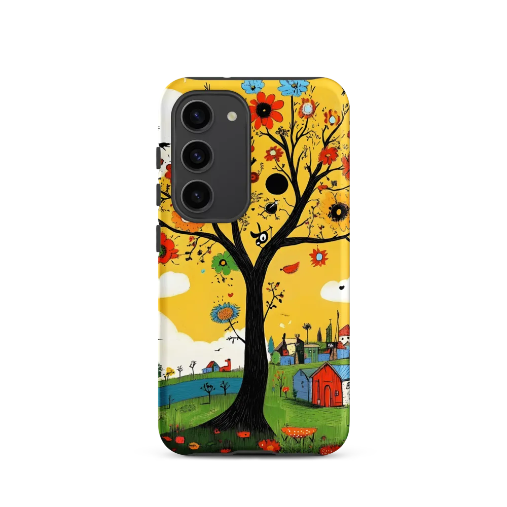 Whimsical Blooms of Life | Phone Case |  S23 | Tough Case | Matte