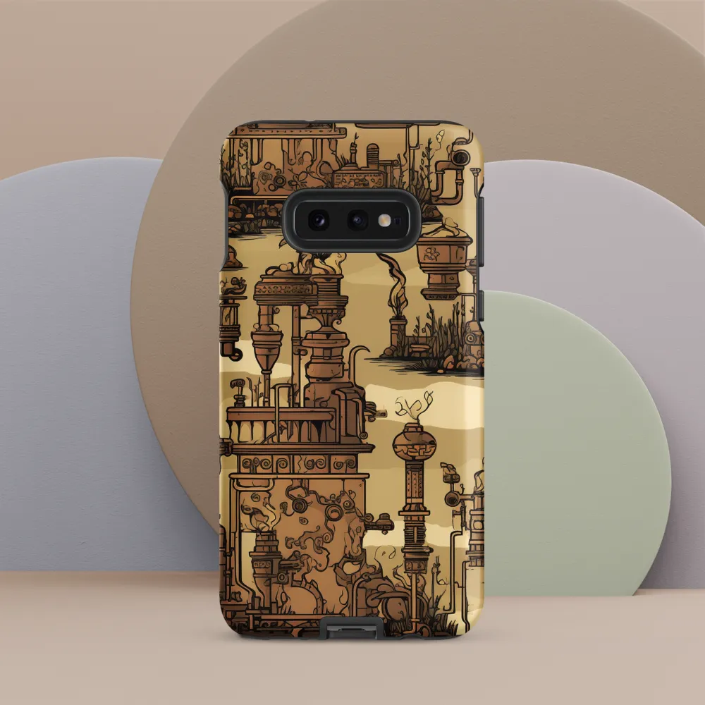 Whimsical Industrial Landscape