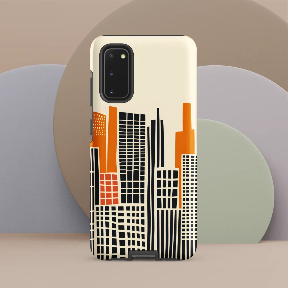 Urban Rhythms: A Graphic Cityscape