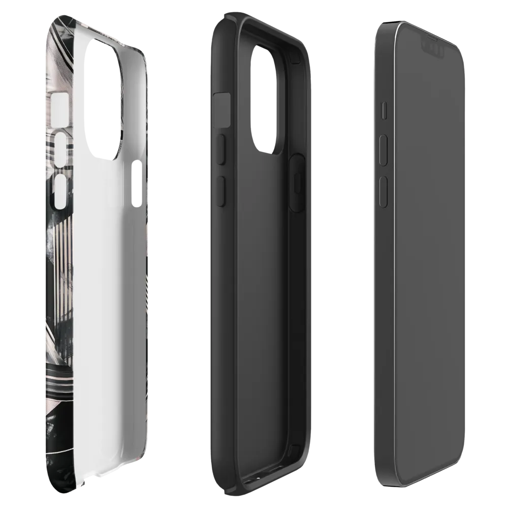 Geometric Harmony | Phone Case |  13 Pro Max | Tough Case | Glossy