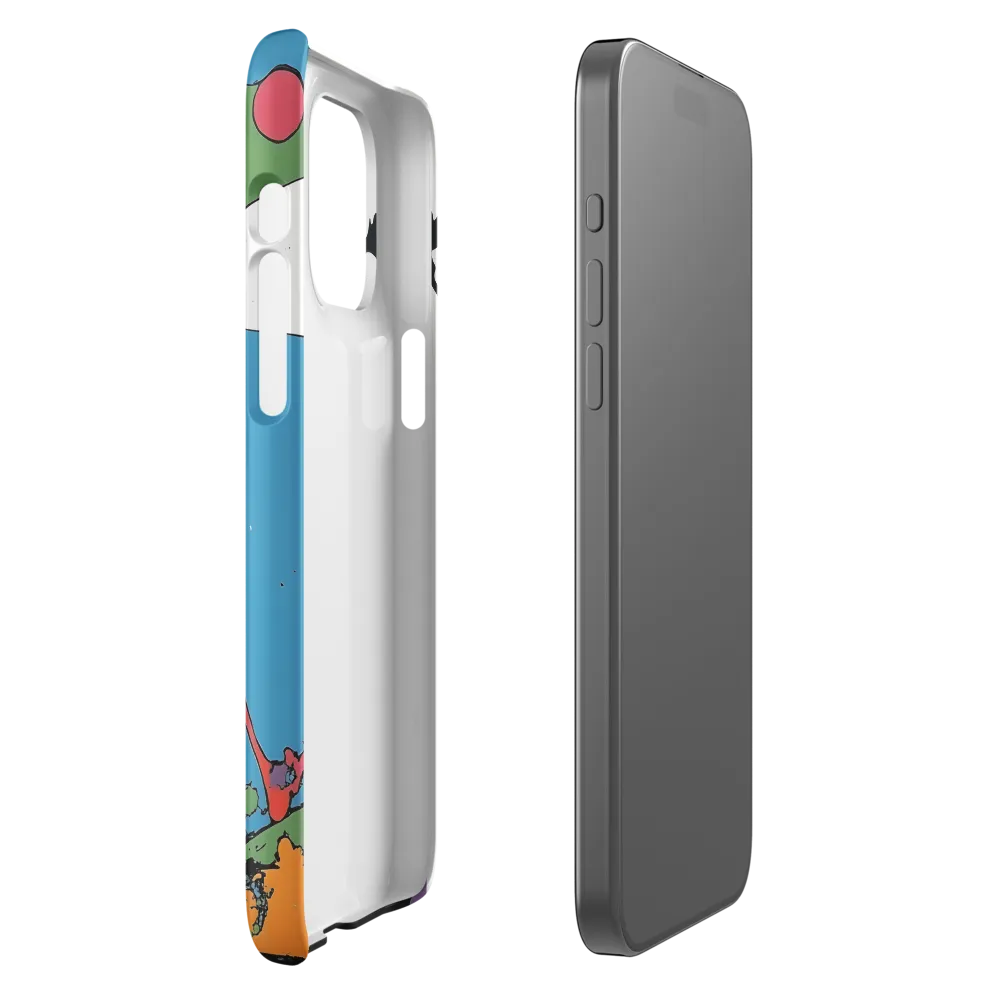 Dynamic Abstract Movement | Phone Case |  15 Pro Max | Snap Case | Matte