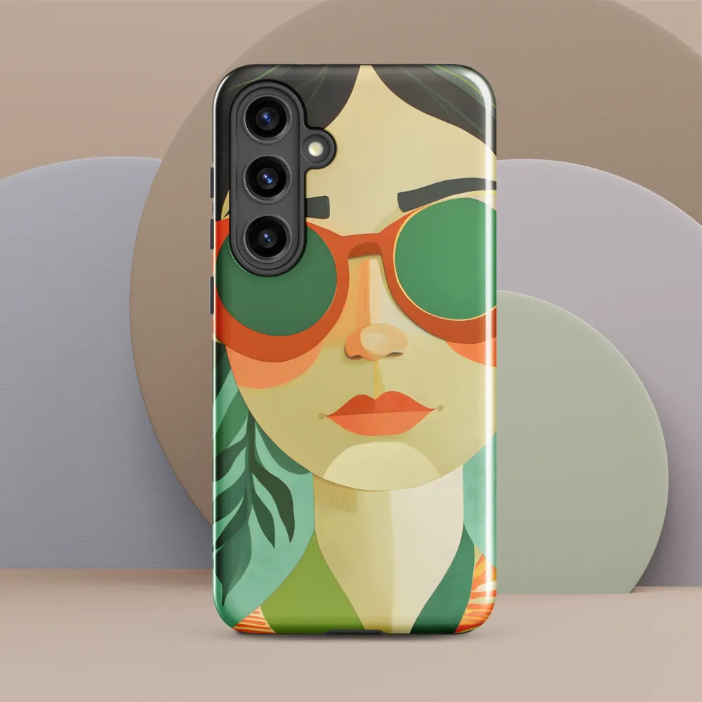Bold Serenity: A Modern Portrait