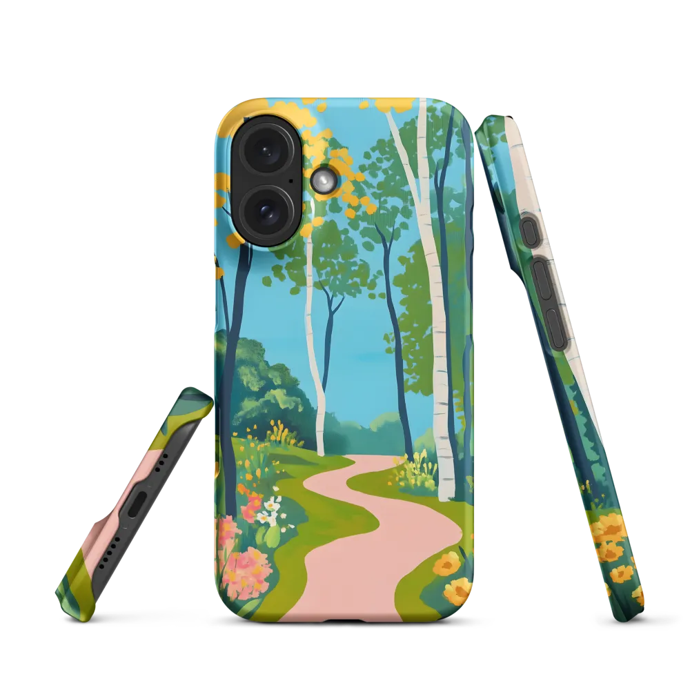 The Winding Path of Nature | Phone Case |  16 | Snap Case | Matte