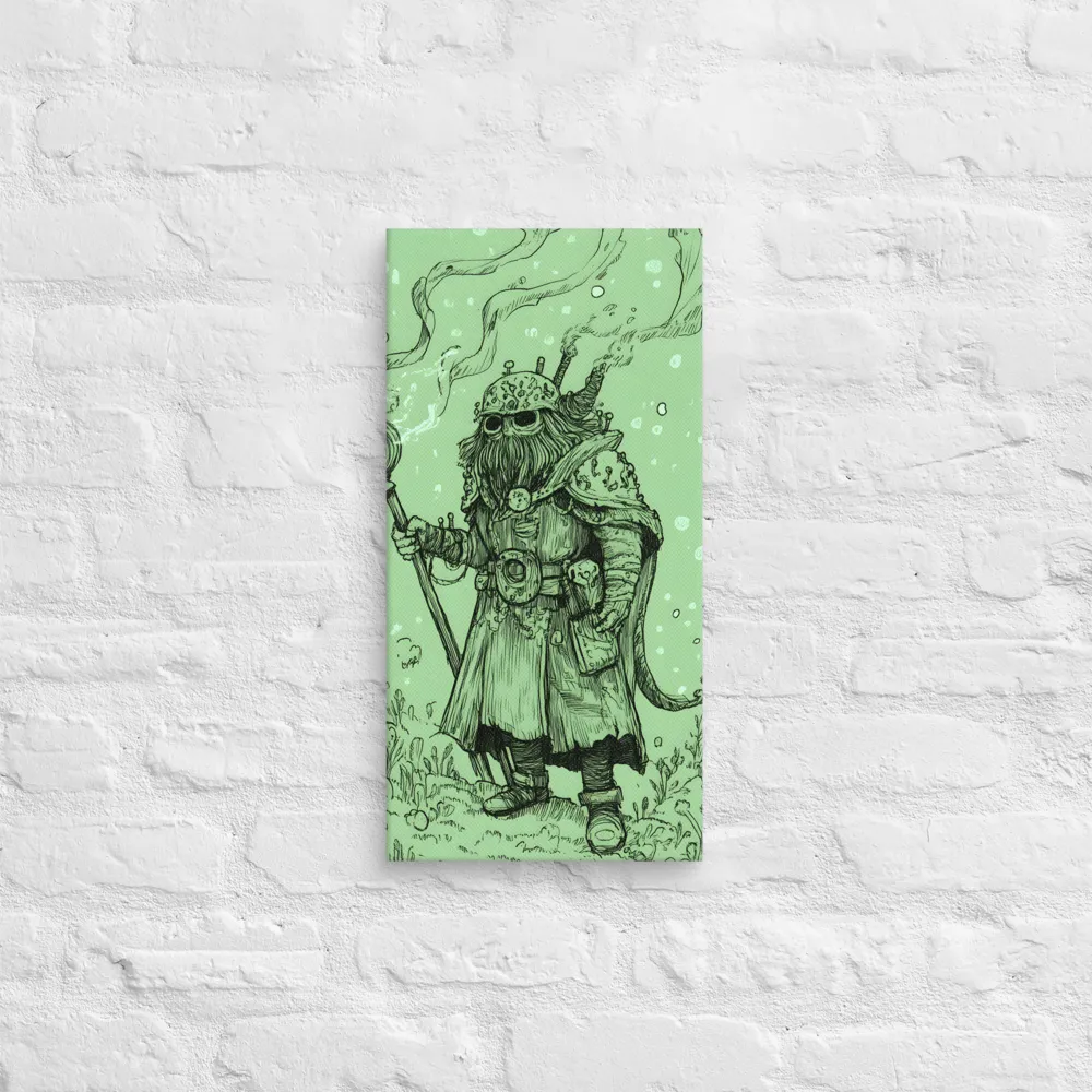 The Enigmatic Wizard | Canvas | 10″×20″