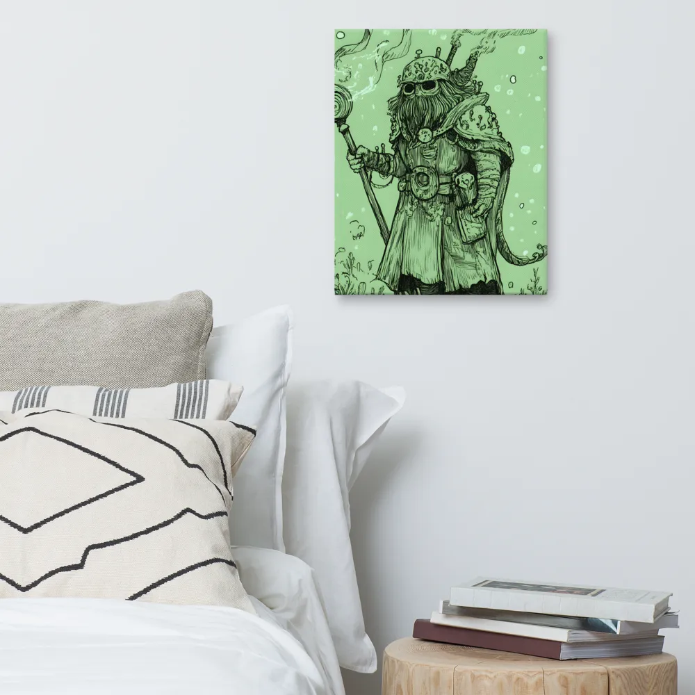 The Enigmatic Wizard | Canvas | 16″×20″