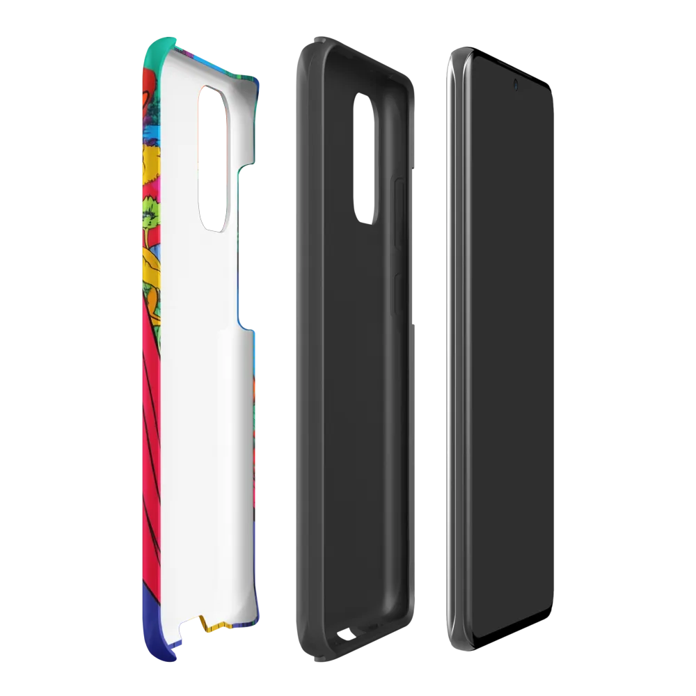Crowned Surrealism | Phone Case |  S20 Plus | Tough Case | Matte