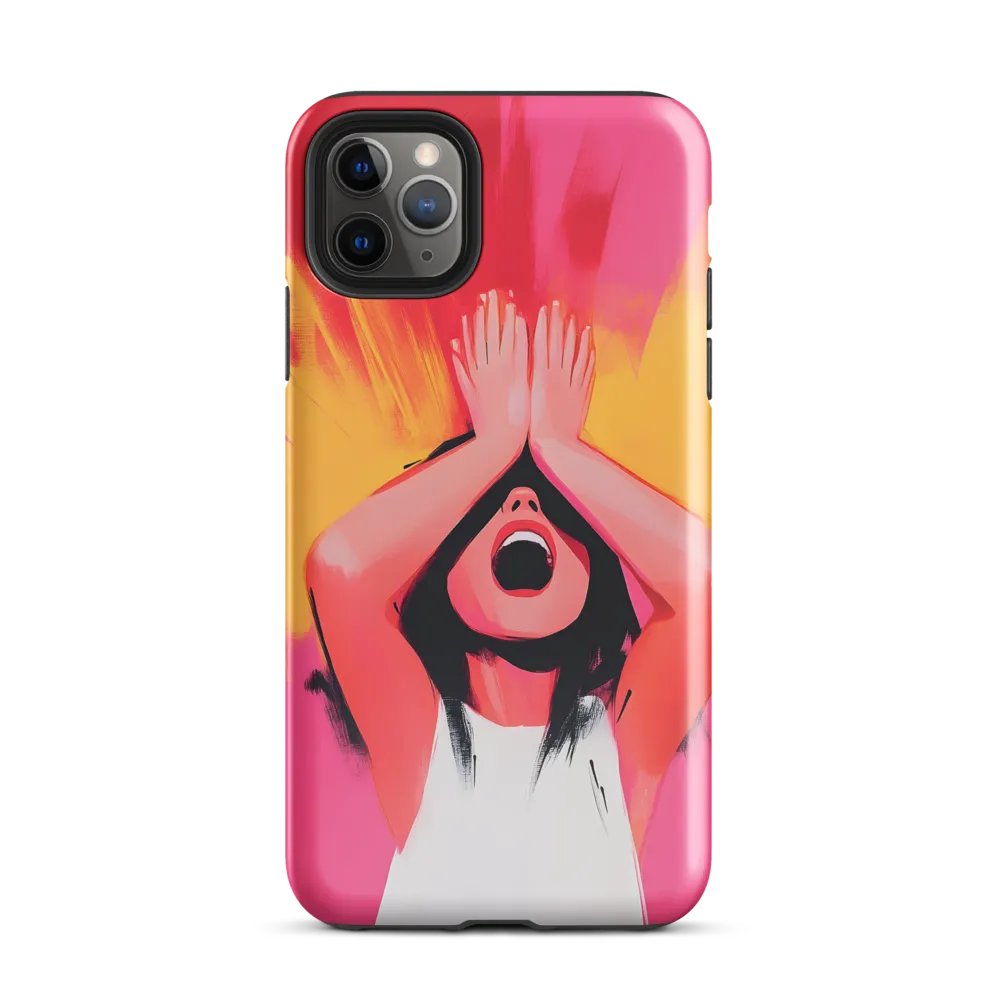 Silent Scream | Phone Case |  11 Pro Max | Tough Case | Glossy