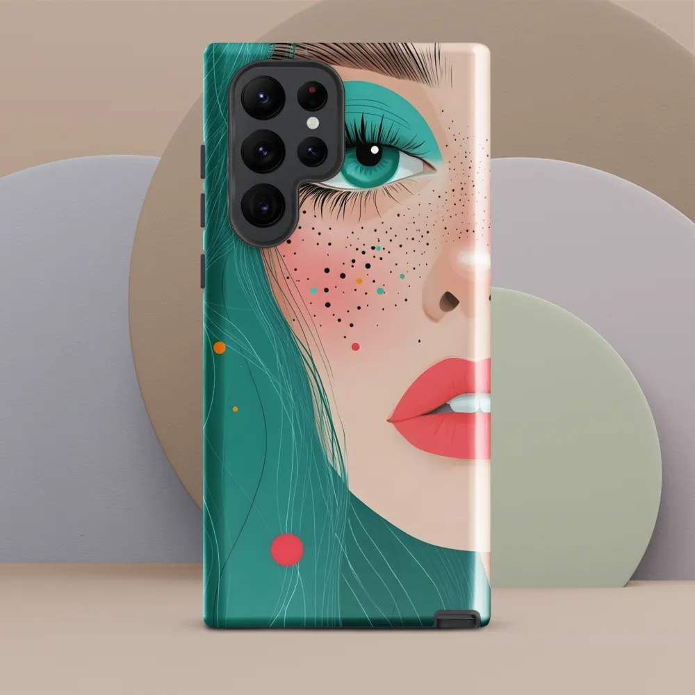 A Playful Portrait: Turquoise Temptation
