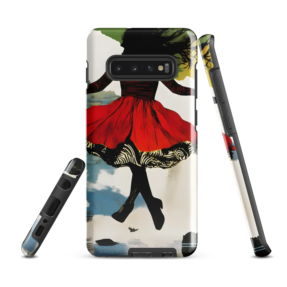 The Dance of Colors | Phone Case |  S10 Plus | Tough Case | Glossy