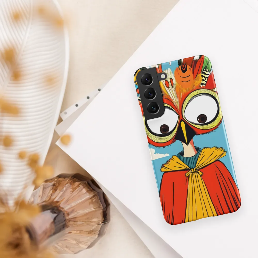 A Whimsical Encounter: The Owl-Human Fusion