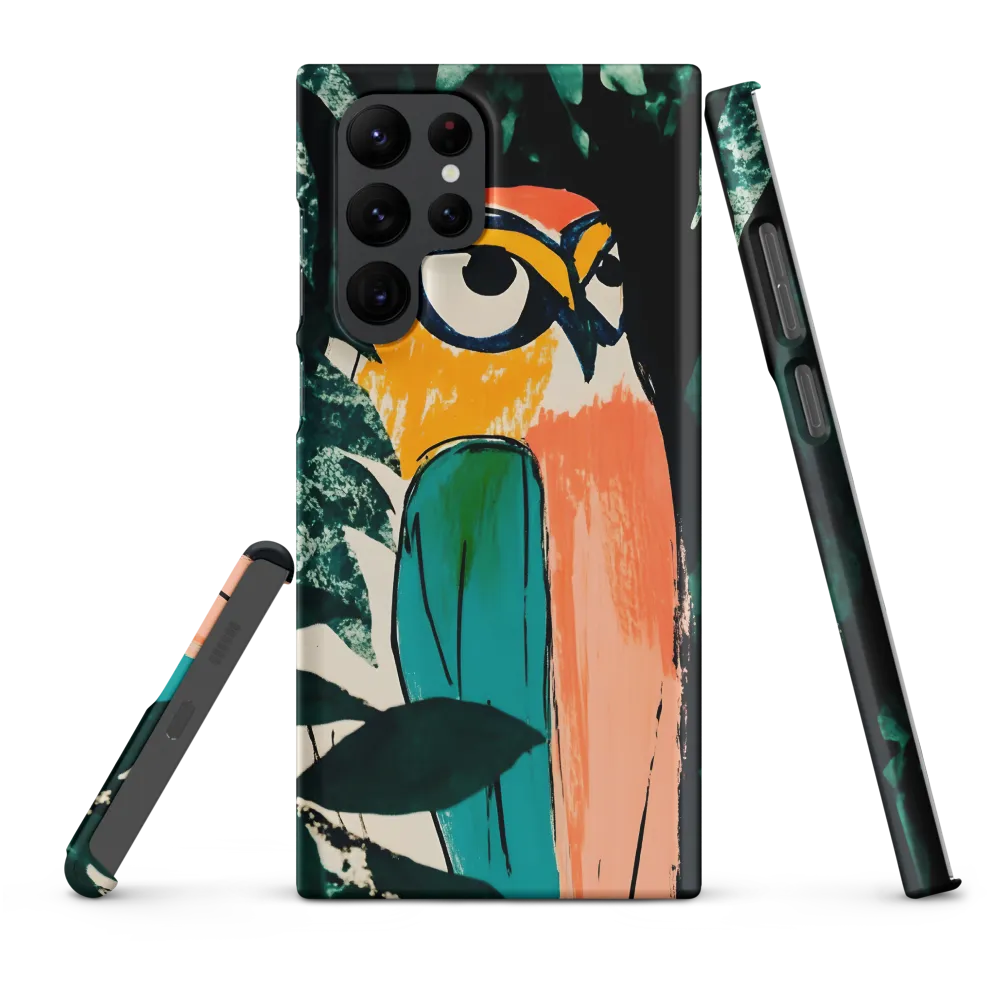 Camouflaged Majesty: The Abstract Owl