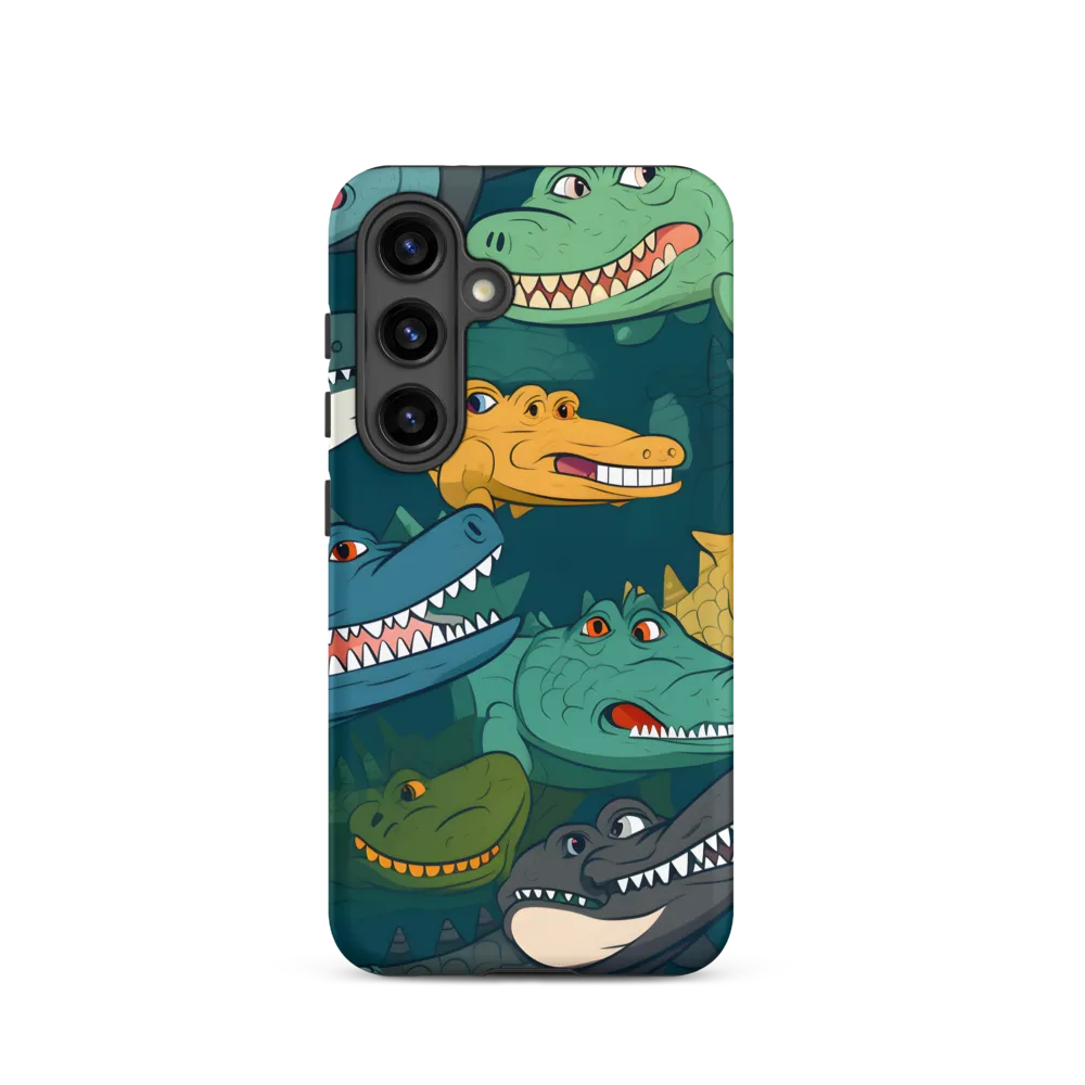 Cheerful Crocodilian Parade