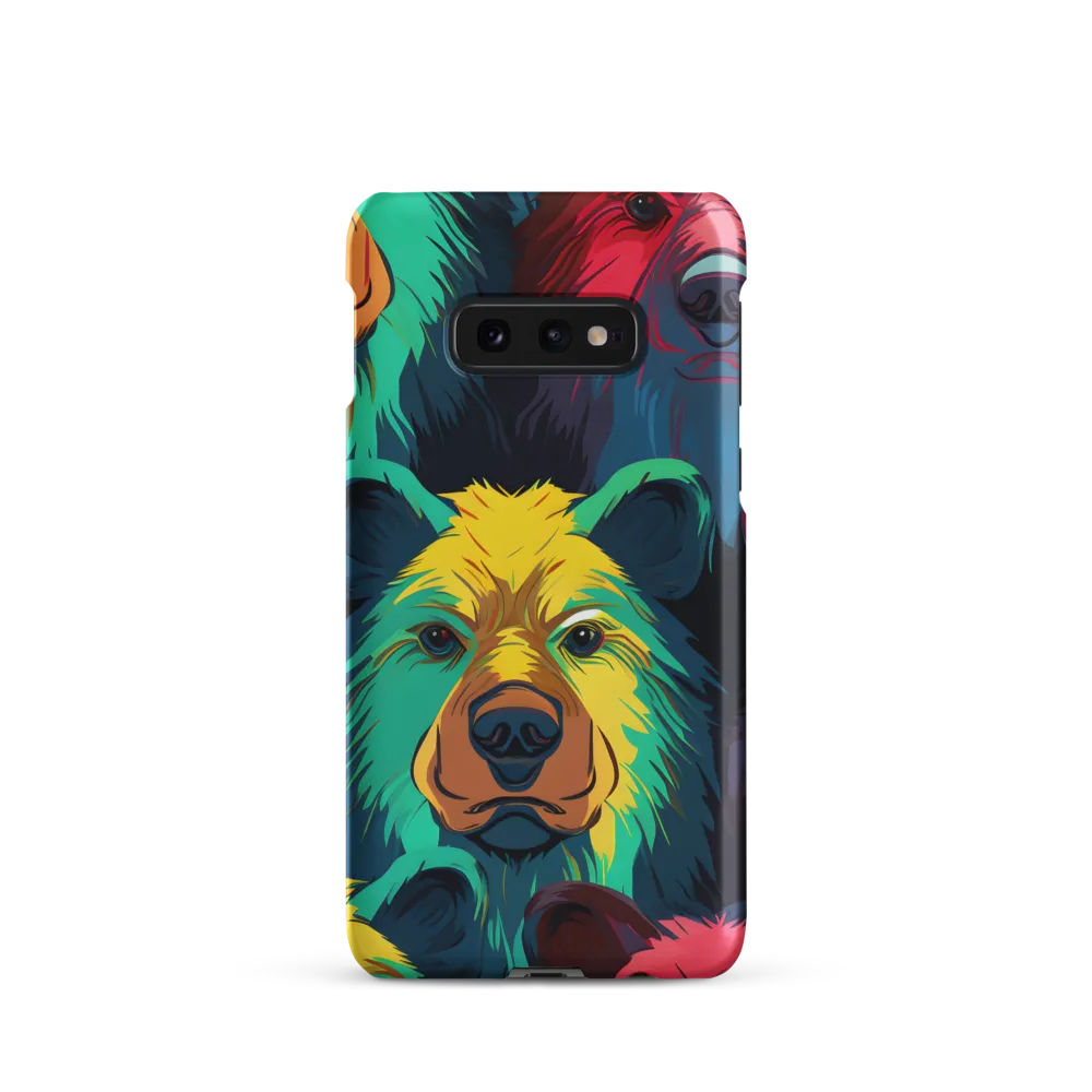 The Colorful Essence of Bears | Phone Case |  S10e | Snap Case | Matte