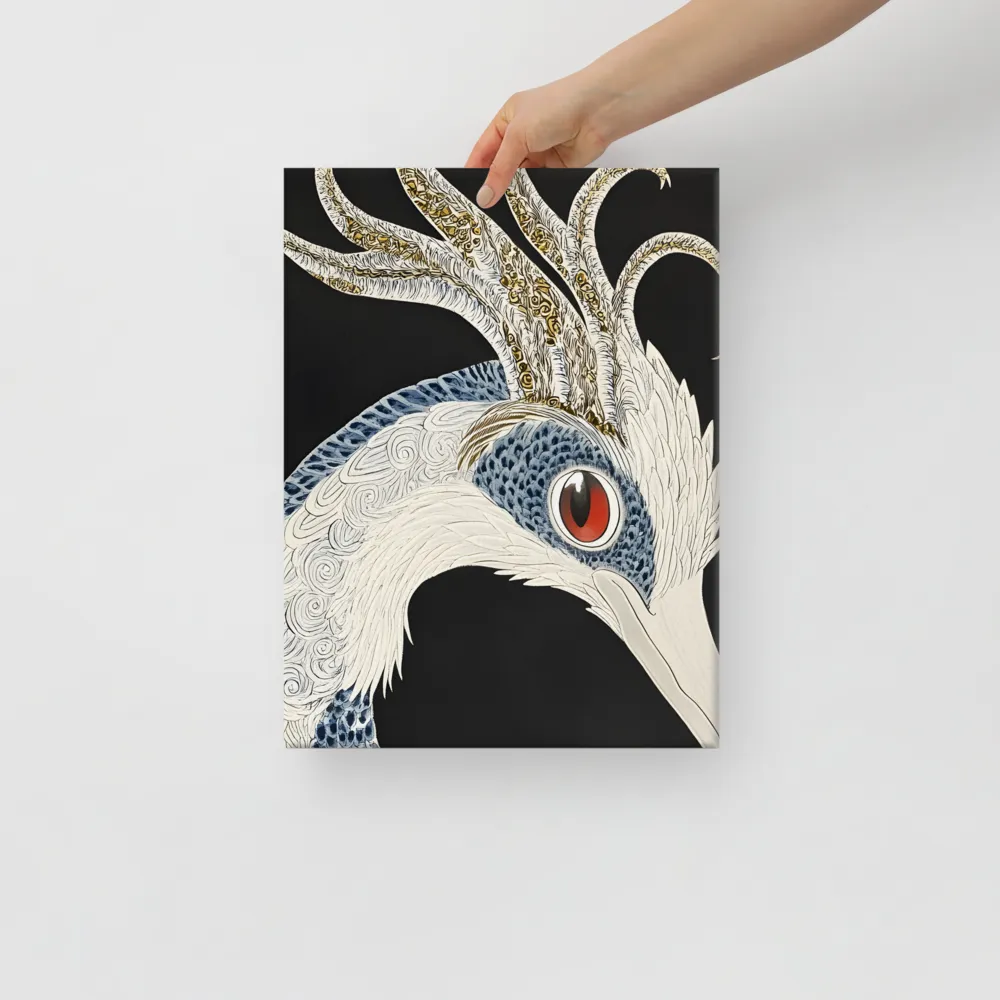 Elegance of the Majestic Peacock | Canvas | 12″×16″