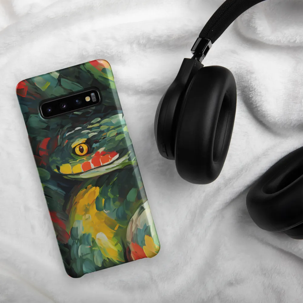 Enigmatic Coils | Phone Case |  S10 | Snap Case | Matte