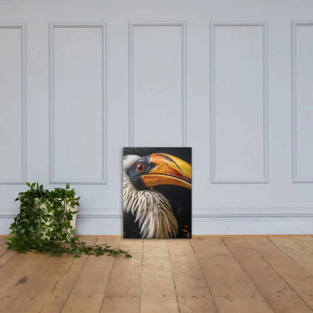 Majestic Hornbill Portrait
