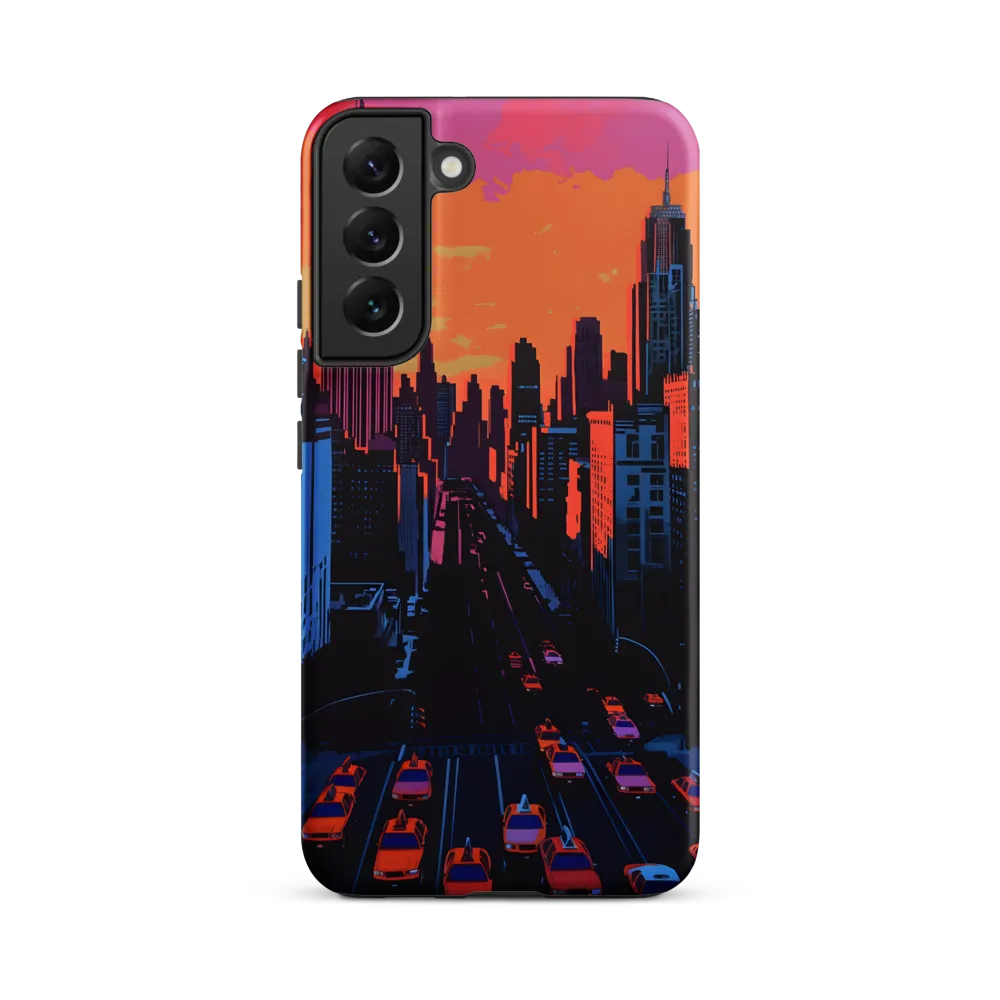 Sunset Over Skyscrapers