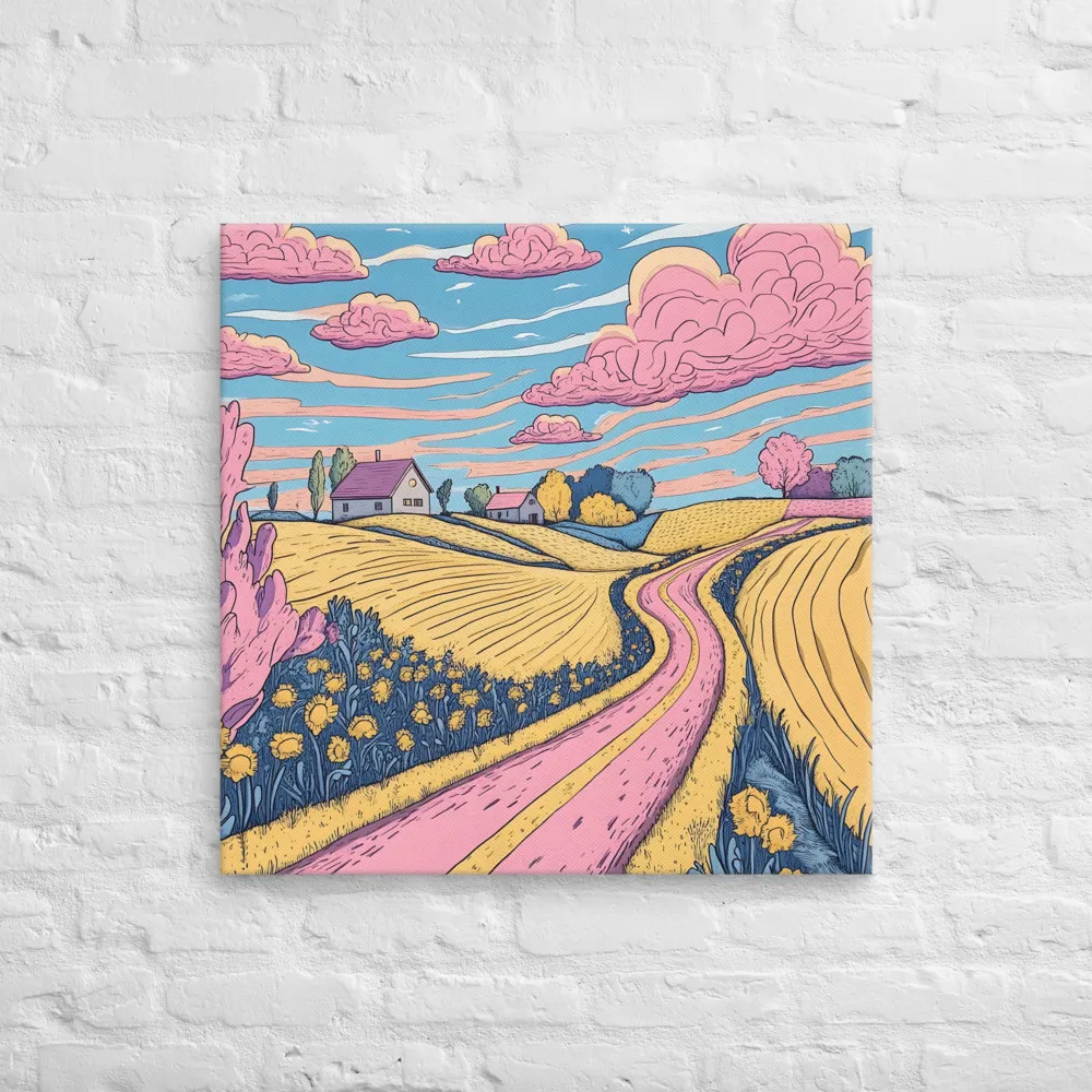 Idyllic Countryside Journey | Canvas | 28″×28″