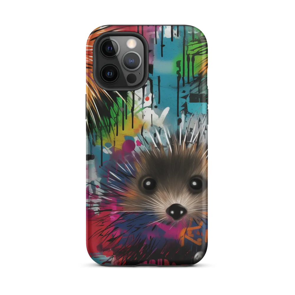 Whimsical Hedgehogs in a Kaleidoscopic Wonderland