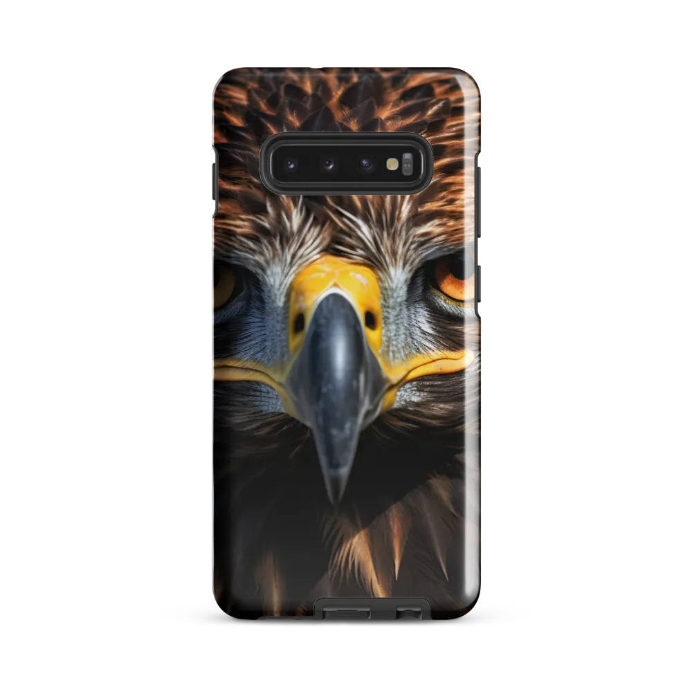 The Intensity of the Eagle | Phone Case |  S10 Plus | Tough Case | Glossy