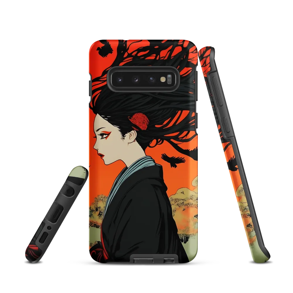 Whispers of Shadows | Phone Case |  S10 | Tough Case | Matte