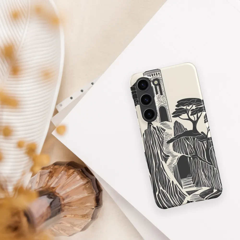 Echoes of a Mystical Tower | Phone Case |  S23 | Snap Case | Matte