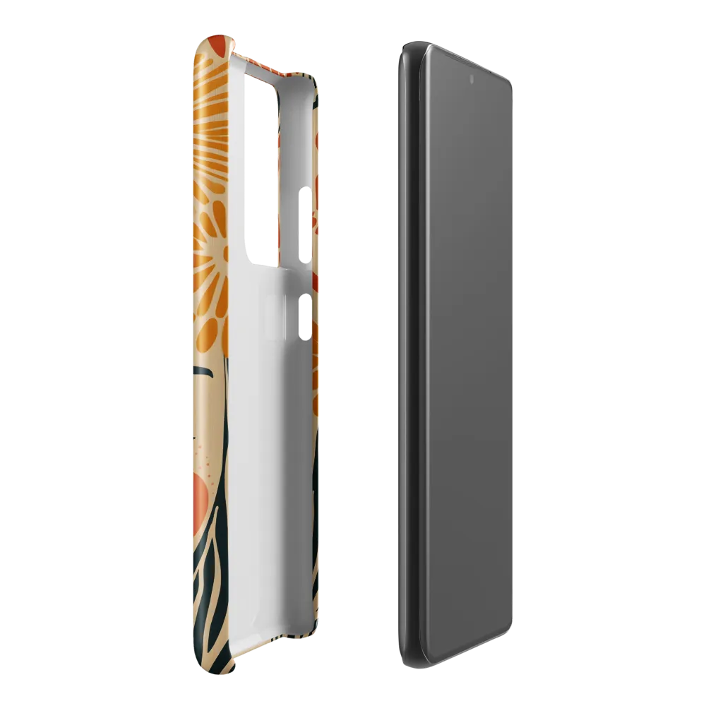 Serenity in Bloom | Phone Case |  S21 Ultra | Snap Case | Glossy