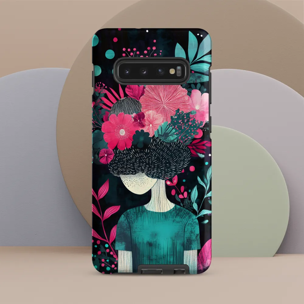 Floral Harmony: A Portrait of Serenity