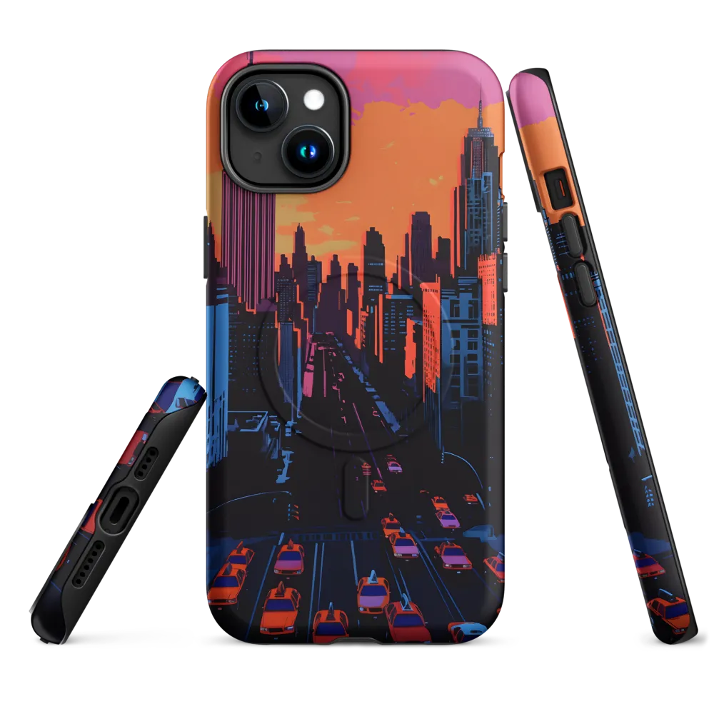 Sunset Over Skyscrapers