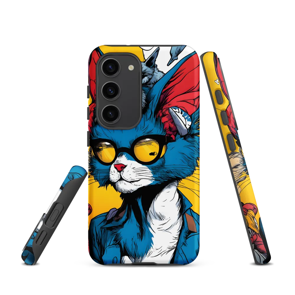 Whimsical Feline Coolness